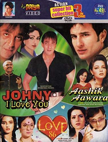 Buy Johny I Love You Aashik Aawara Love 86 506 3 Movies In 1 Dvd Features Price Reviews Online In India Justdial Aashik awara is a 1993 bollywood romantic drama film directed by umesh mehra. aashik aawara love 86 506