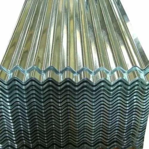 JSW Color Coated Galvanized Roofing Sheets, Thickness: mm in