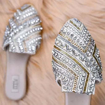 Jutti Express Diamond Glaze Mules in Noida at ₹ 3,100 Pc by