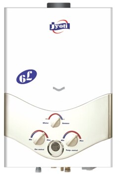 Jyoti Diamond 8 Litres Gas Geyser (1 Year) in Surat at best price by  Pradeep Gas Sales u0026 Services - Justdial