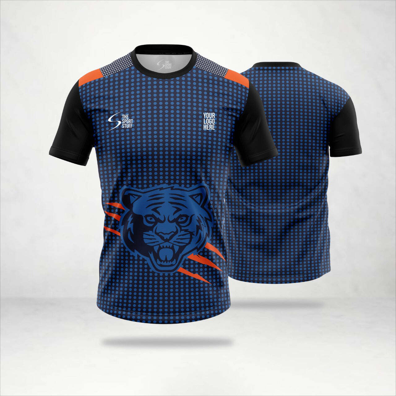 Polyester Unisex Kabaddi Jersey in Solid Pattern Available in