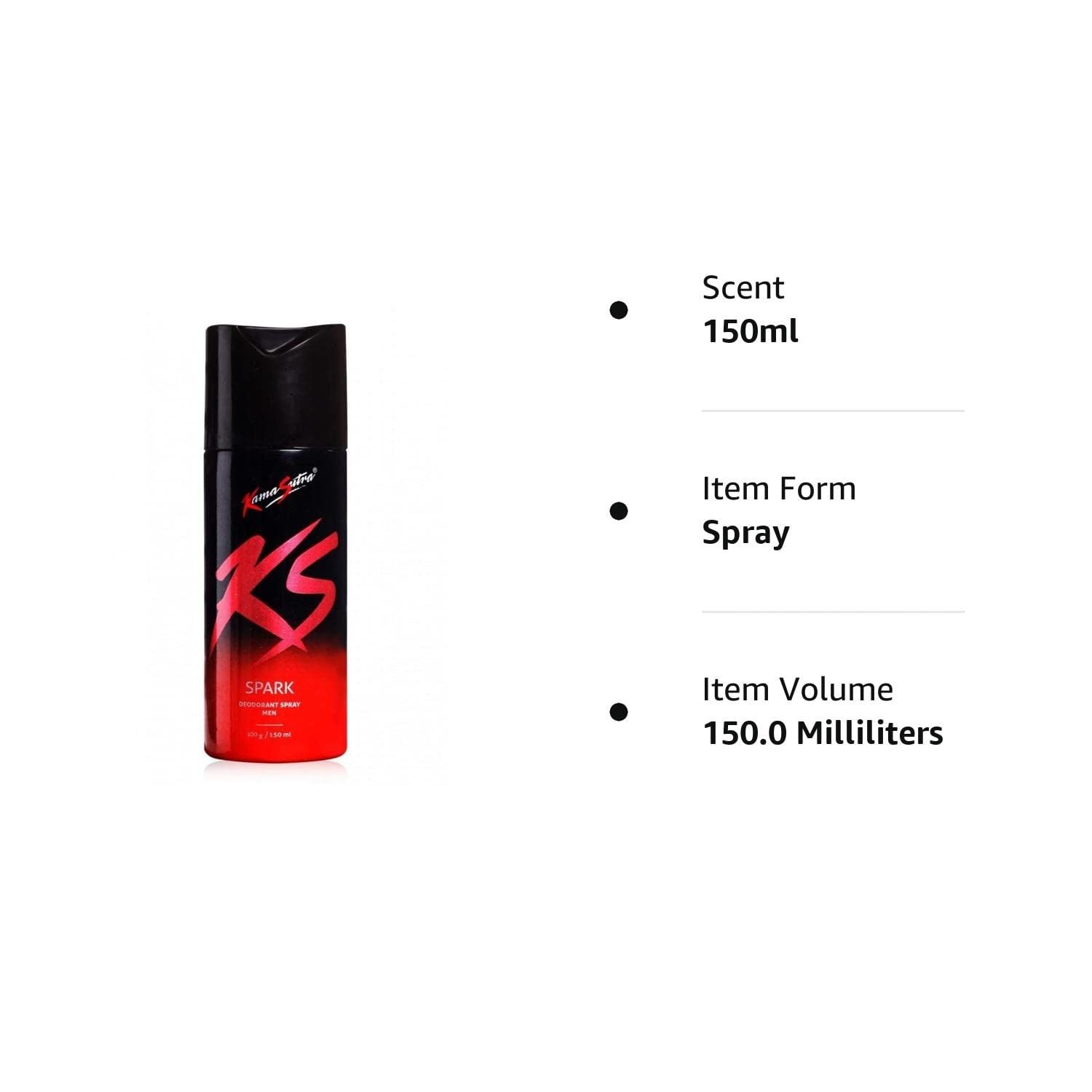 Kamasutra Spark Deodorant (150 ml) in Delhi at ₹ 204 ₹ 210 by