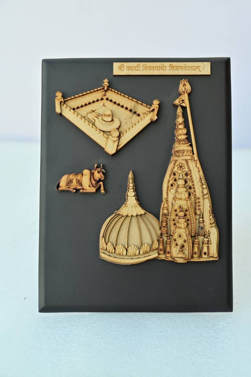 Kashi Vishwanath 6 By 8 Tabletop Photo Frame, 10mm Thickness in