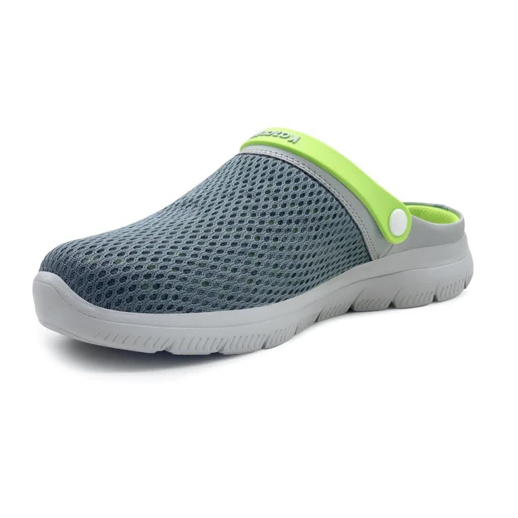 KazarMax GREY NEON Clogs-Sandals For Men in Bangalore at ₹ 1,879