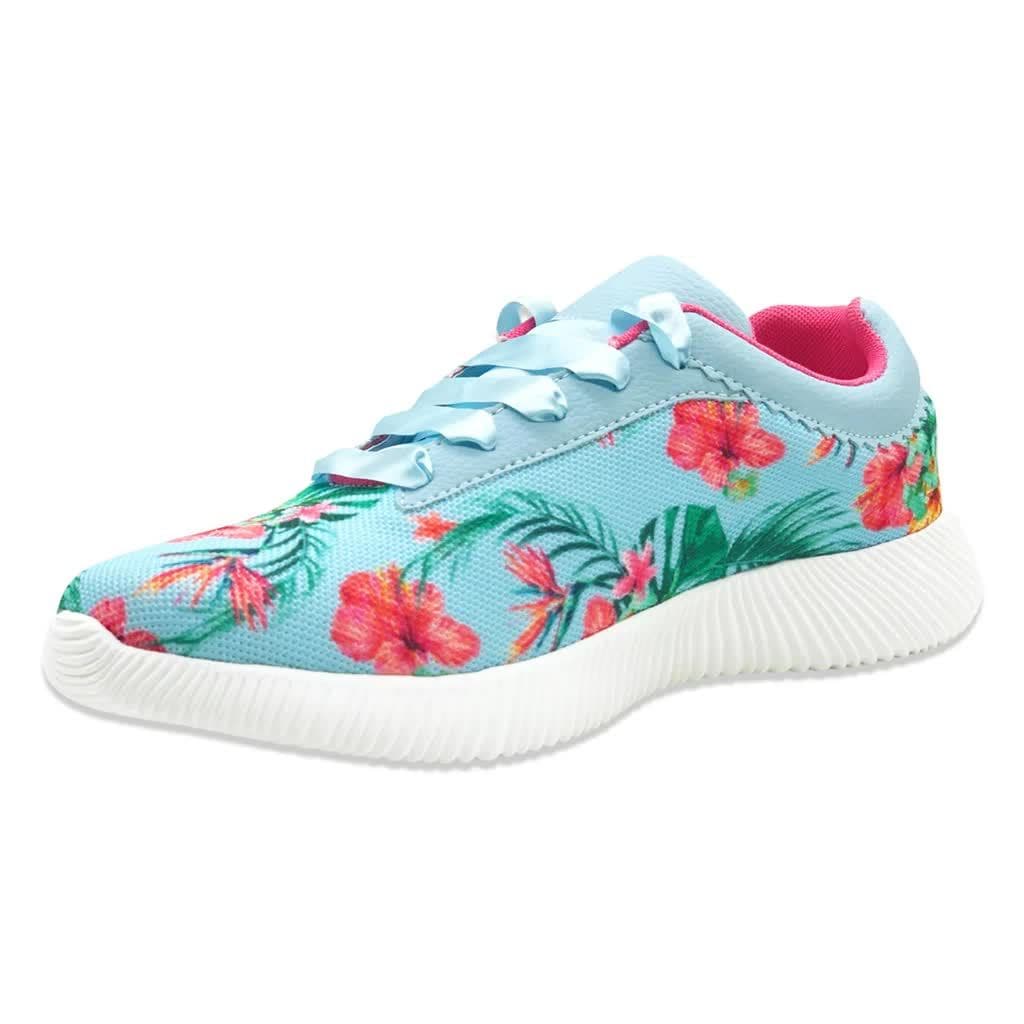 KazarMax Women Sky Blue Floral, Sneaker Shoes in Delhi at ₹ 999