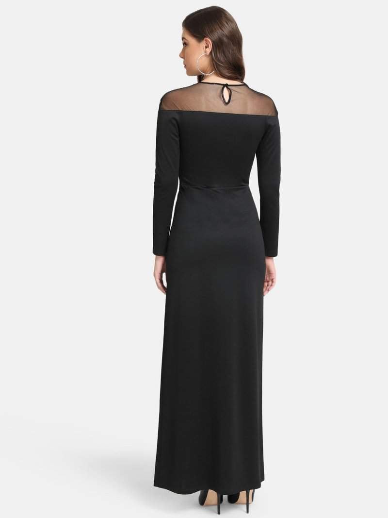Buy Kazo Black Embellished Dress Online - Best Deals  Justdial Shop Online.