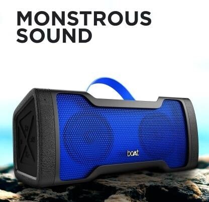boAt Stone 1000 (Navy Blue) 14 W Bluetooth Speaker (Blue Stereo