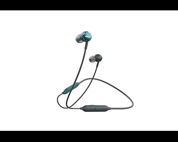 SAMSUNG AKG-Y100 Bluetooth Headset with Mic (Black, Green, In the