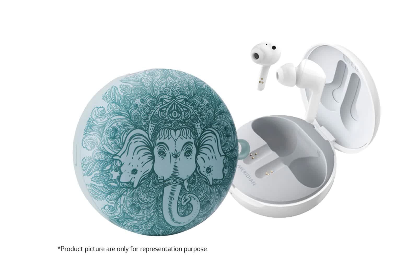 LG HBS-FN7 Bluetooth Headset (White, True Wireless) in Delhi at