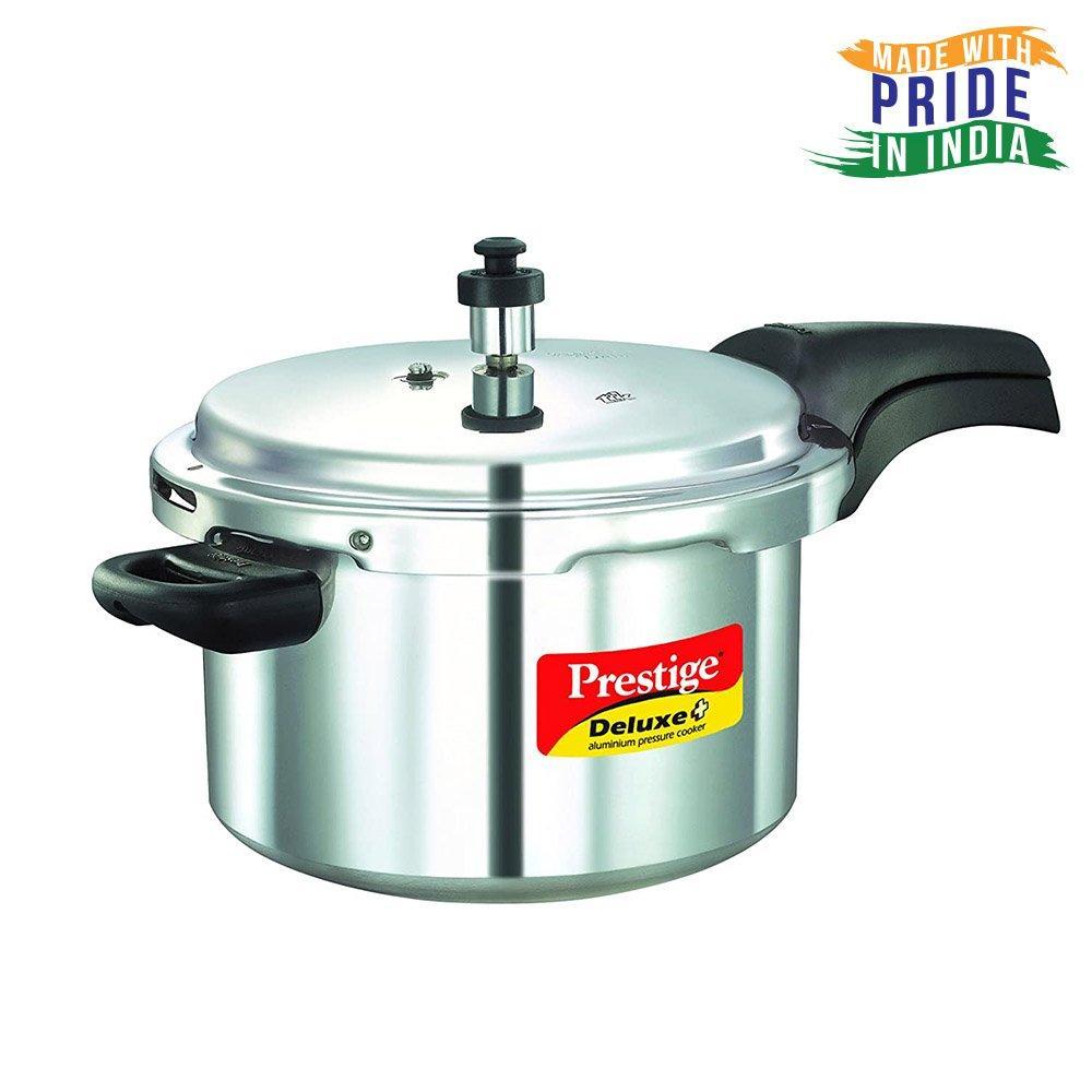 Bajaj PCX 45 Aluminium Hard Anodized Pressure Cooker (5 ltr) in