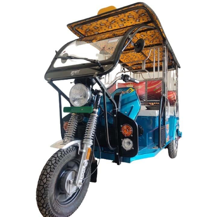 Khushi SS Delux E-Rickshaw With 135 AMP Battery (Firozi) in