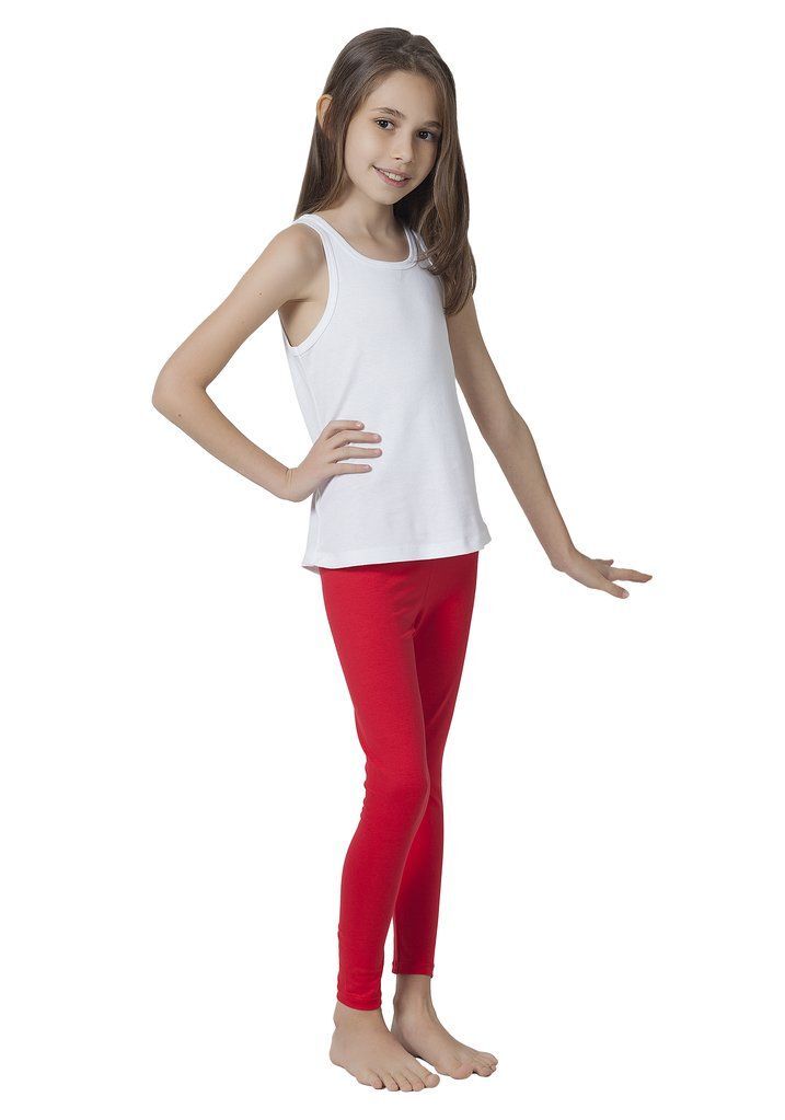 Kids Cotton Red Legging in Gorakhpur at ₹ 50 ₹ 200 Pc by