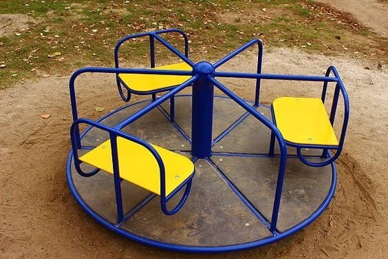 Kids Merry Go Round Swing in Indore at ₹ 12,000 ₹ L Pc by