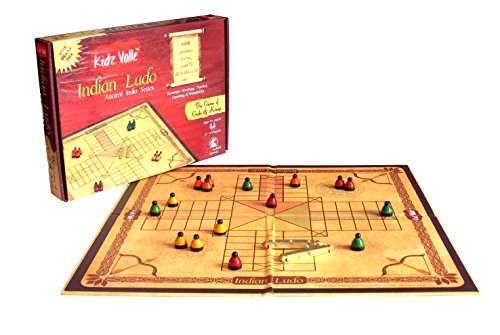 Buy Kidz Valle Indian Ludo Pachisi Pagadeyaata Barakatta Ancient India Series Indian Traditional Board Game Board Game Features Price Reviews Online In India Justdial