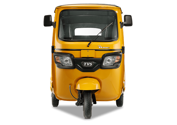 TVS King Deluxe LS+ Fi-4S BS6 Auto Rickshaw LPG (Golden Yellow