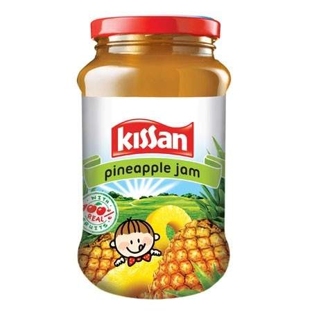 Kissan Squeezee Pineapple Jam 70 gm in Delhi at ₹ 21 ₹ 22 by
