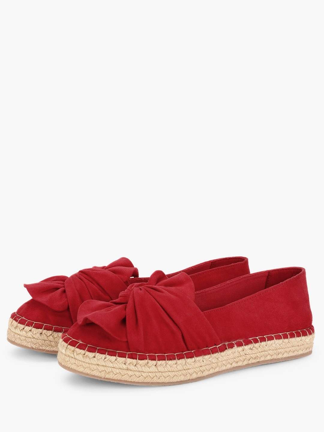 Koovs Twist Knot Detail Espadrilles 