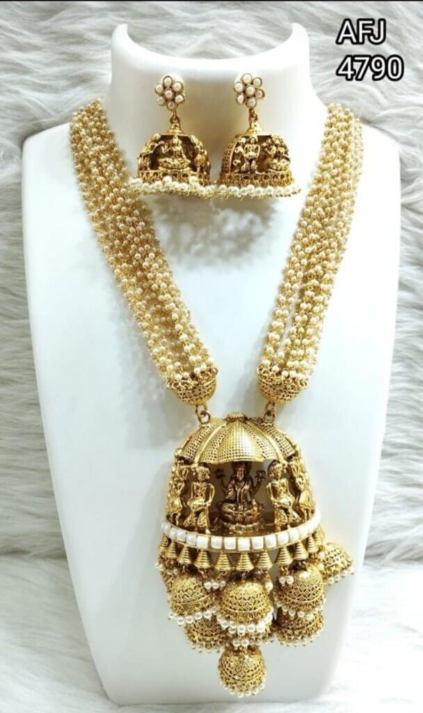 Kundan Necklace Set in Trichy at ₹ 14,000 Set by Ambani Fashion