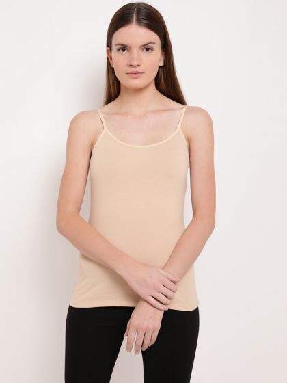 kozuです。 Kazo Singlet Tops (Beige, Size: S, KZO877) in Noida at ₹ 484