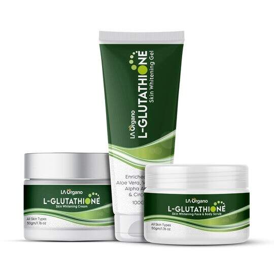 La Organo Glutathione Cream, 50g & Glutathione Face Scrub, 50g & Glutathione Gel, 100g (Pack Of 3) in Mumbai at ₹ 1,099 / Cmb by Laorgano (Brand Site)