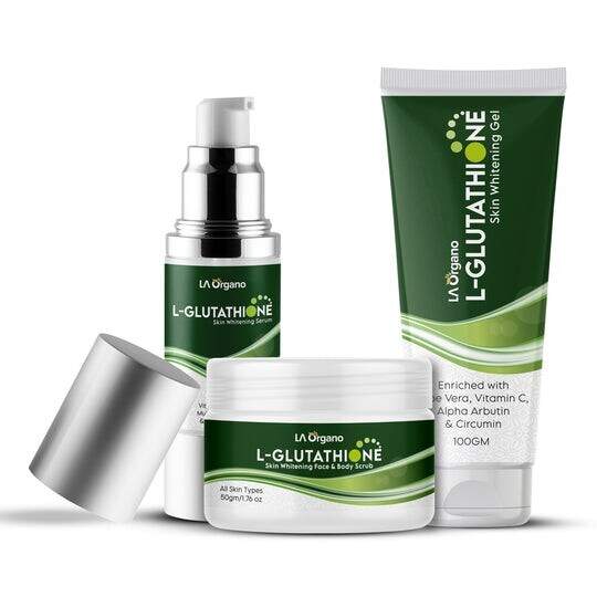 glutathione face scrub For Deep Cleansing & Exfoliation How to use Buy online La Organo L-