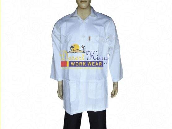 100% Cotton Lab Coats 240gsm, White, S-XL in Mumbai at ₹ 80