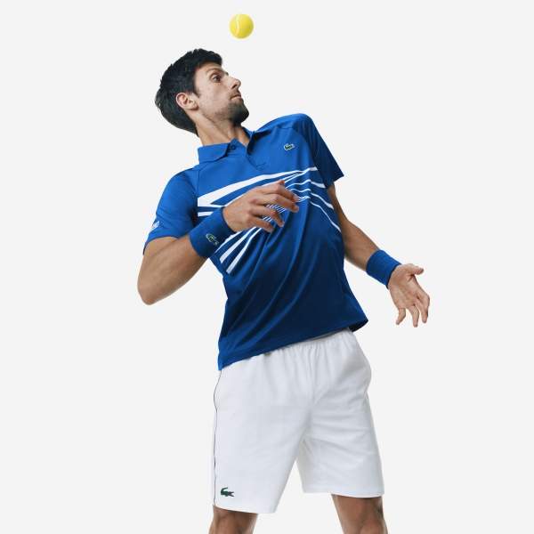 Lacoste Men's Sport Novak Djokovic Collection Graphic Print Tech