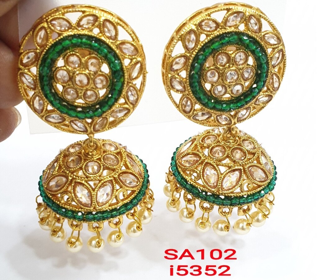 Ladies Gold Earring in Mumbai at ₹ 40 ₹ 500 Pc by Shivay