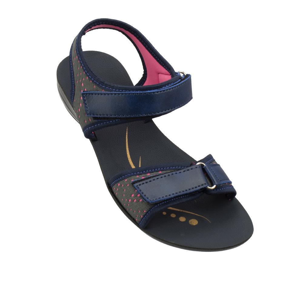 Ladies Slippers Girls Slippers Belt Stitched Design Brown Ladies