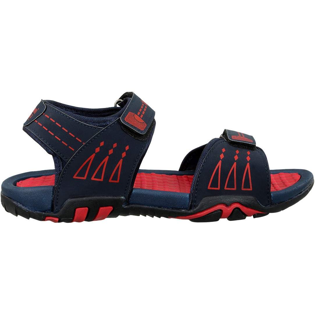 Lakhani Touch TPS-1021 Mens Running Shoes (Blue Red, Size: 8) in - Main Image