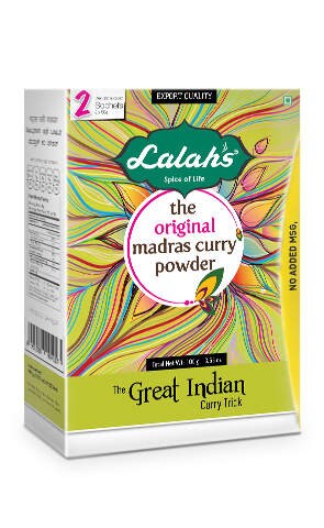 Lalah s The Original Madras Curry Powder 100 gm in Chennai at 53 55 by Lalahs Spices Pvt Ltd Justdial