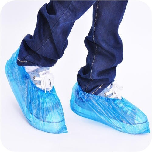 Large PE Blue Disposable Shoe Cover in Dausa at ₹ Pr by