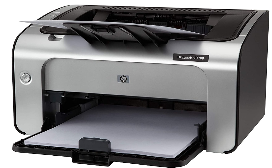 HP LaserJet Pro P1108 Single Function Color Laser Printer (Grey) in ...