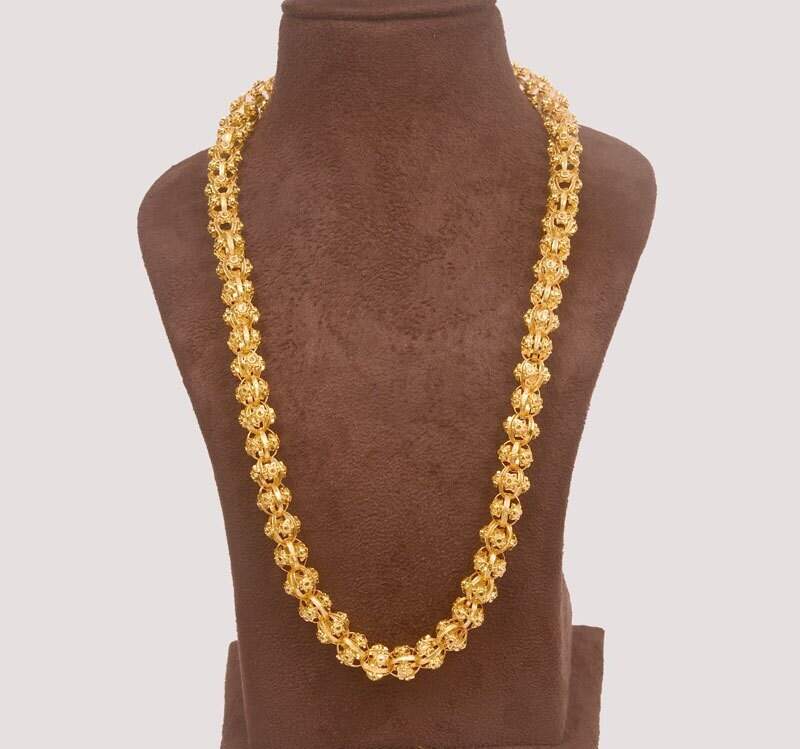 Latest Pattern Gold Necklace in Kolkata 