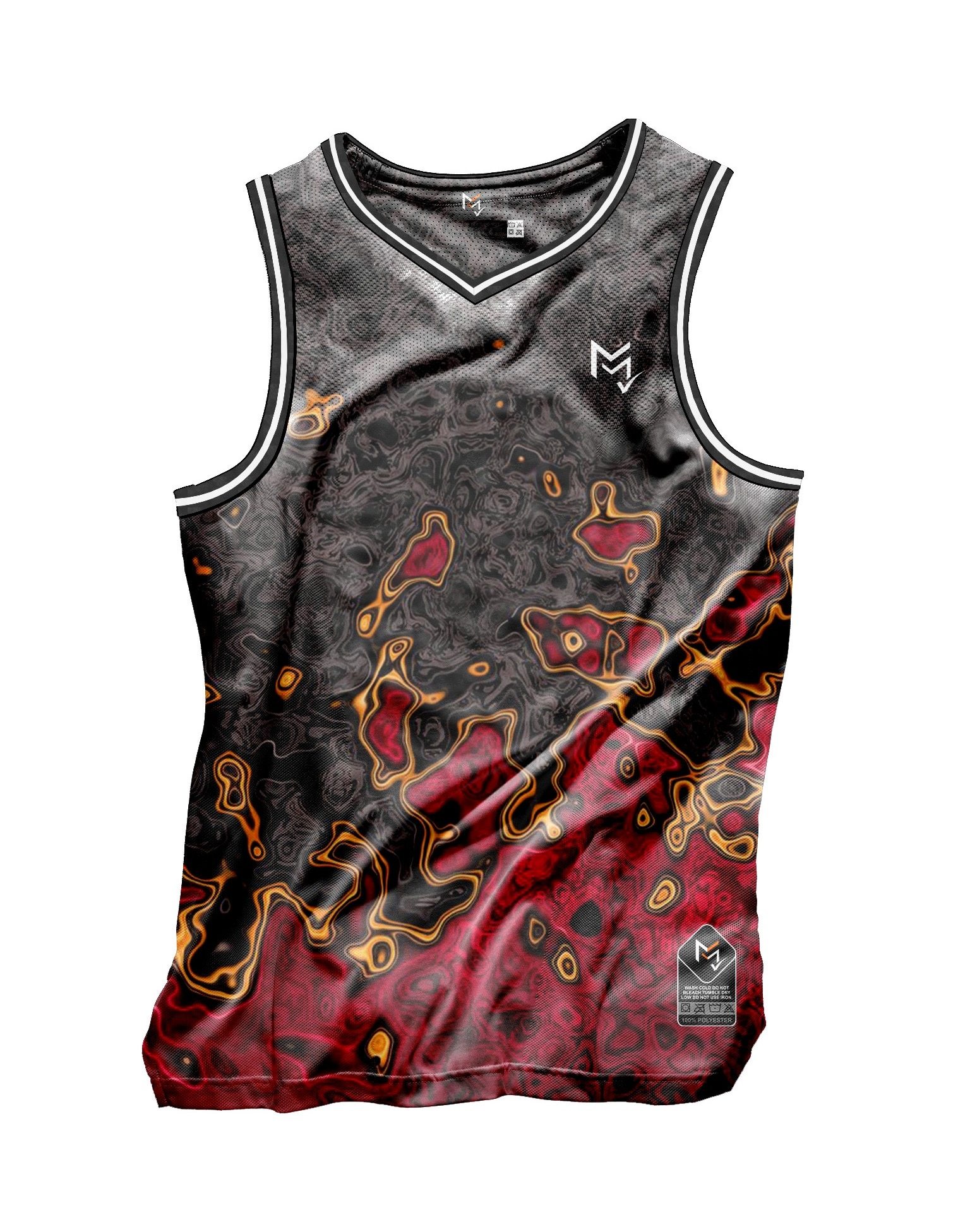 Lava Sublimation basketball jersey-2 in Meerut at ₹ 599 Unit by