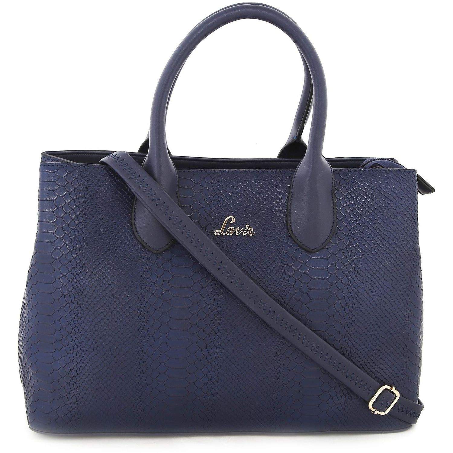 Lavie Navy Polyurethane Bags in Goa Dealers, Manufacturers