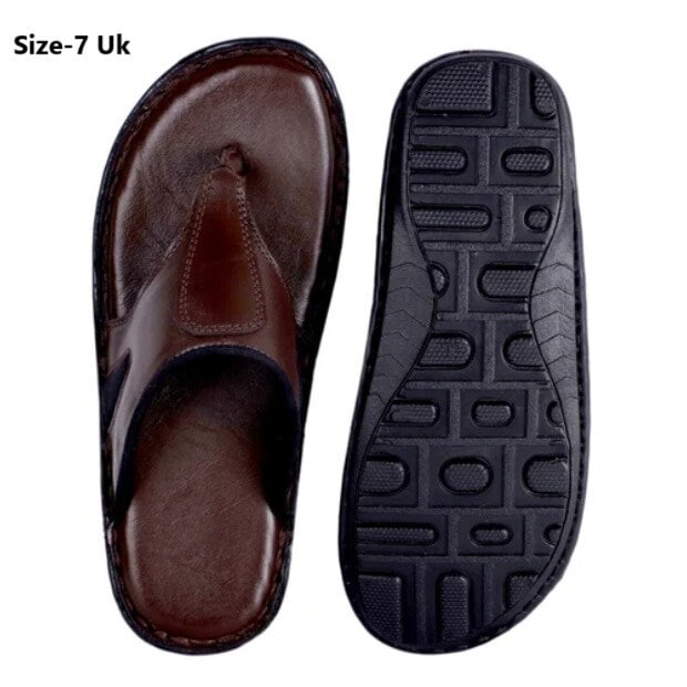 Leather Size Slippers Mens Buy PHARMEASY MEN'S DIABETIC ORTHOPEDIC