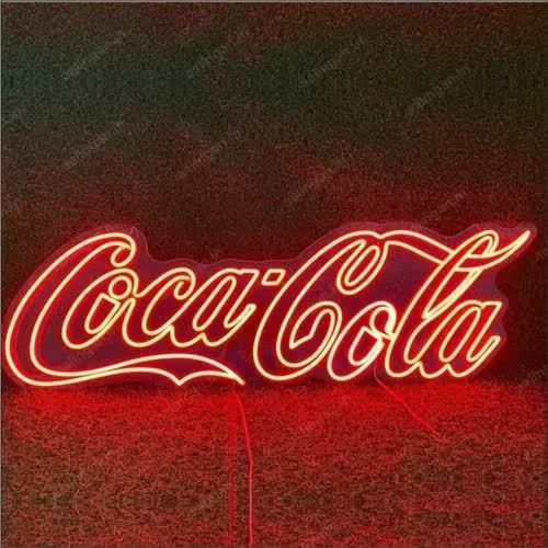 LED Coca Cola Sign Board in Jhansi at ₹ 400 / Sq.ft by Shanti