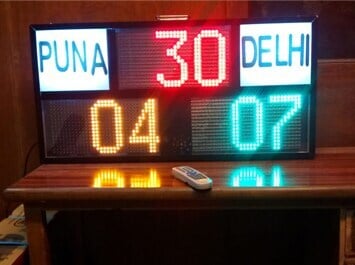 Single Line Score Led Screen Devyanil Score Board LED Display in Chennai at ₹ 220 - ₹ 560 / Unit by ...