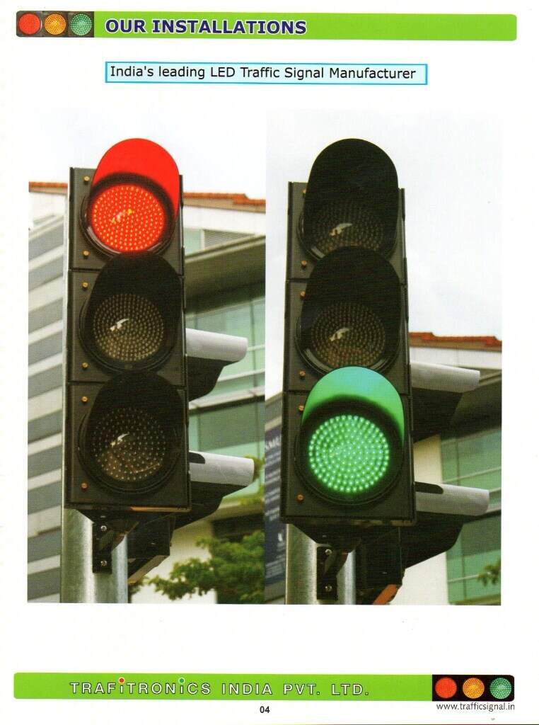 LED Traffic Signals, 100W, 24V, IP65, Aluminum, 300mm in Hyderabad