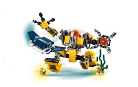 Lego Creator Underwater Robot Building Blocks for Kids (207 Pcs