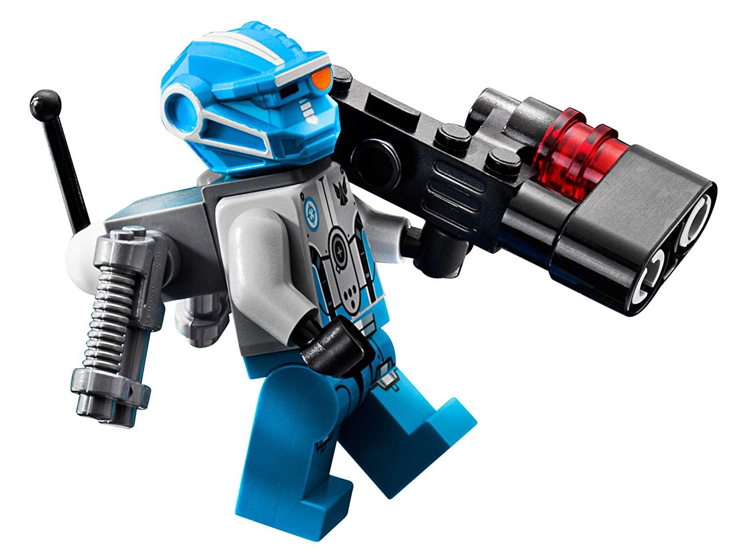 blue lego robot