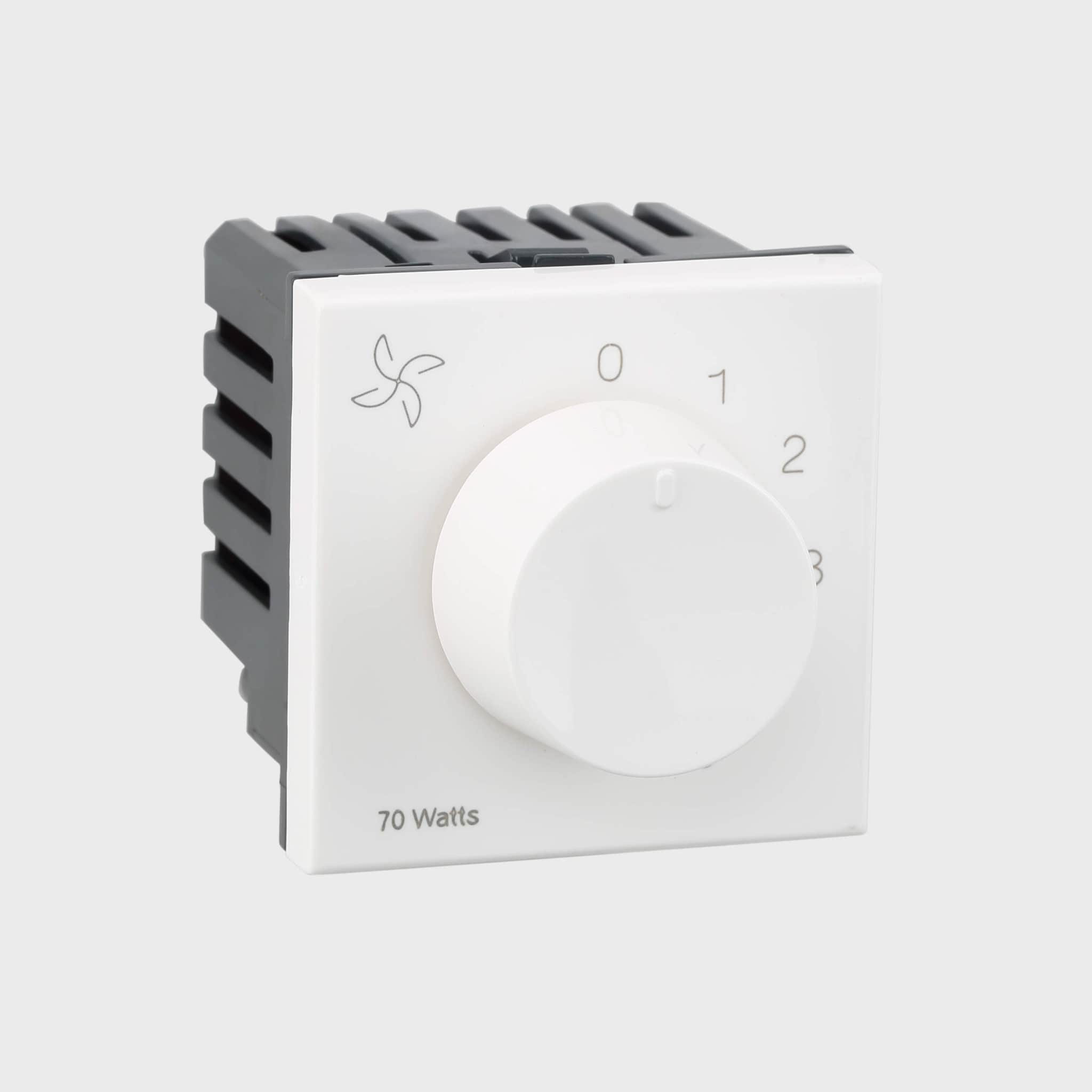 Legrand 5734 68 Arteor Two Module Fan Step Regulator (White) in