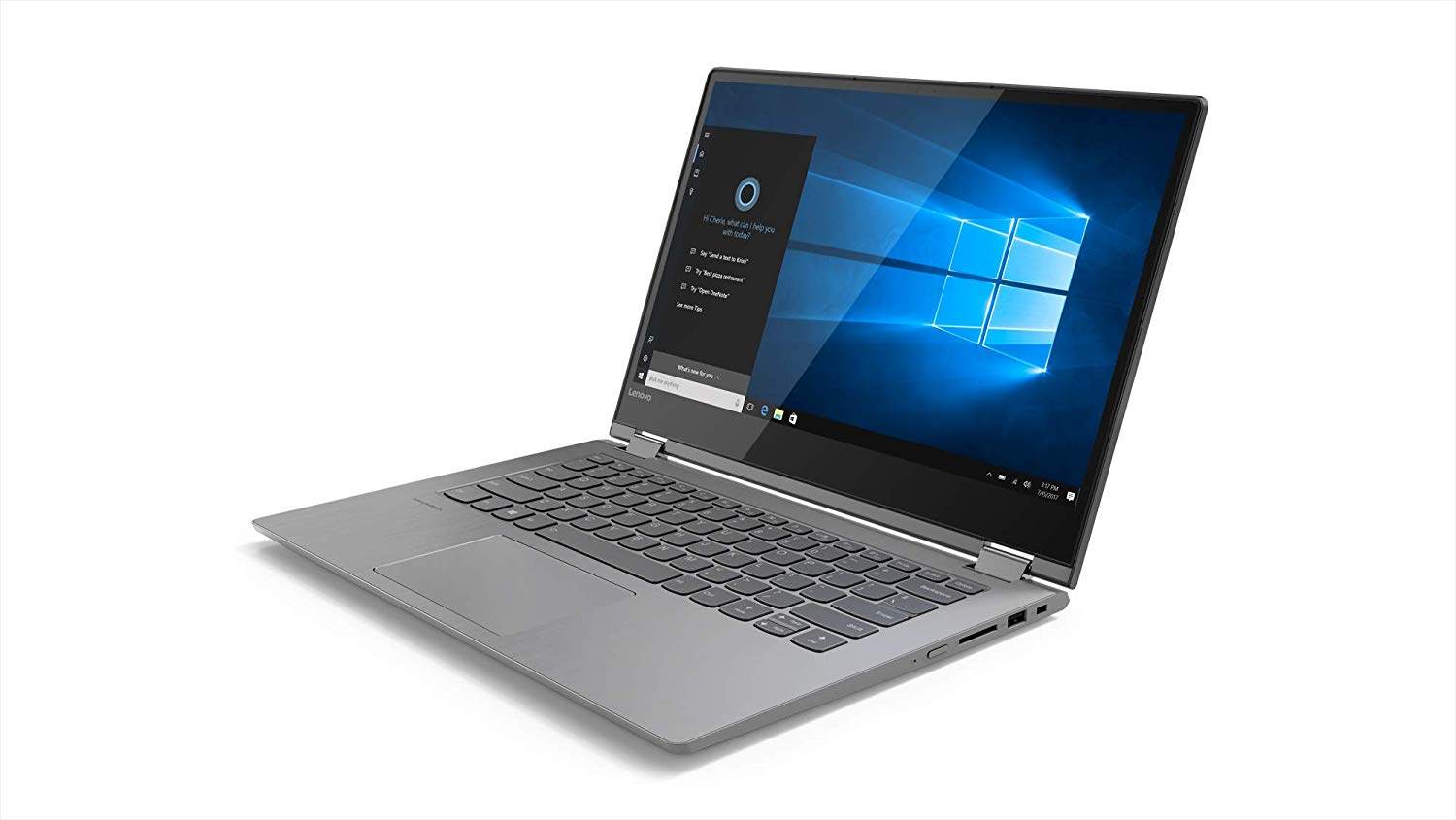 Lenovo Flex 14 2-in-1 Convertible Laptop 14 Inch HD (1366 x 768) Touchscreen Display Intel Pentium 4415U Processor 4GB DDR4 RAM 128GB PCIe SSD Windows 10 81EM000VUS Black