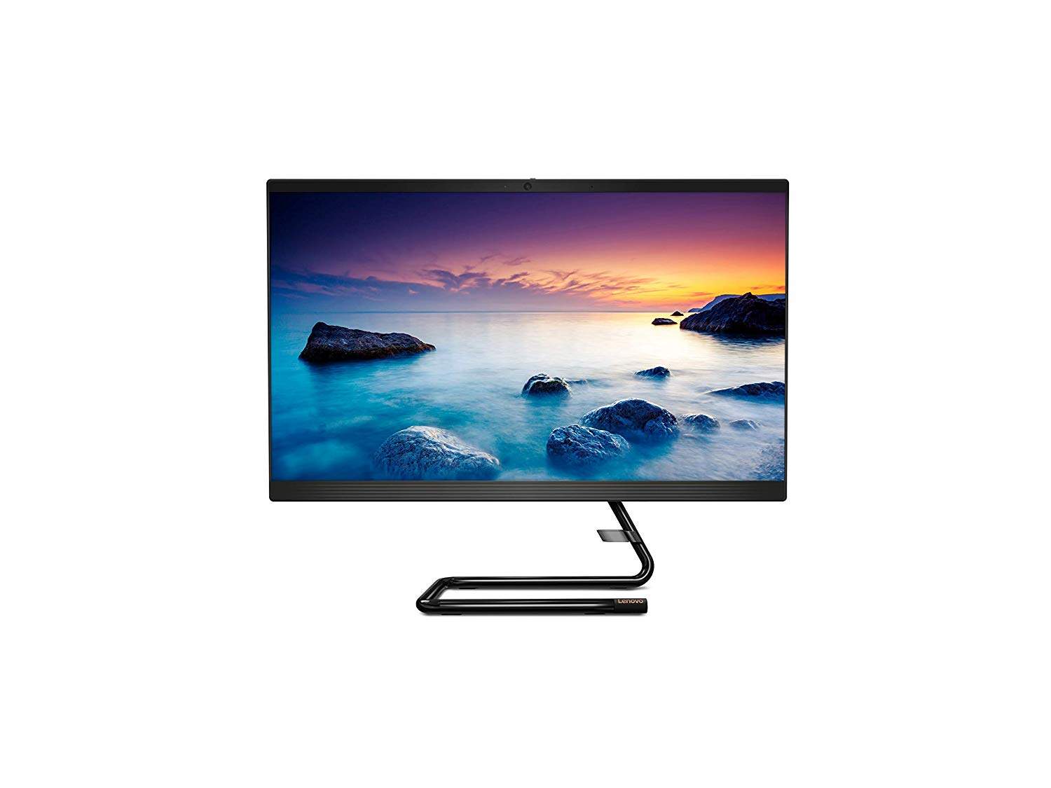 Lenovo Ideacentre A340 Intel Core i5 8th Gen 24   FHD All in one Desktop (8GB RAM/1TB HDD + 256GB SSD/Windows 10/MS Office/Black),F0E800B9IN