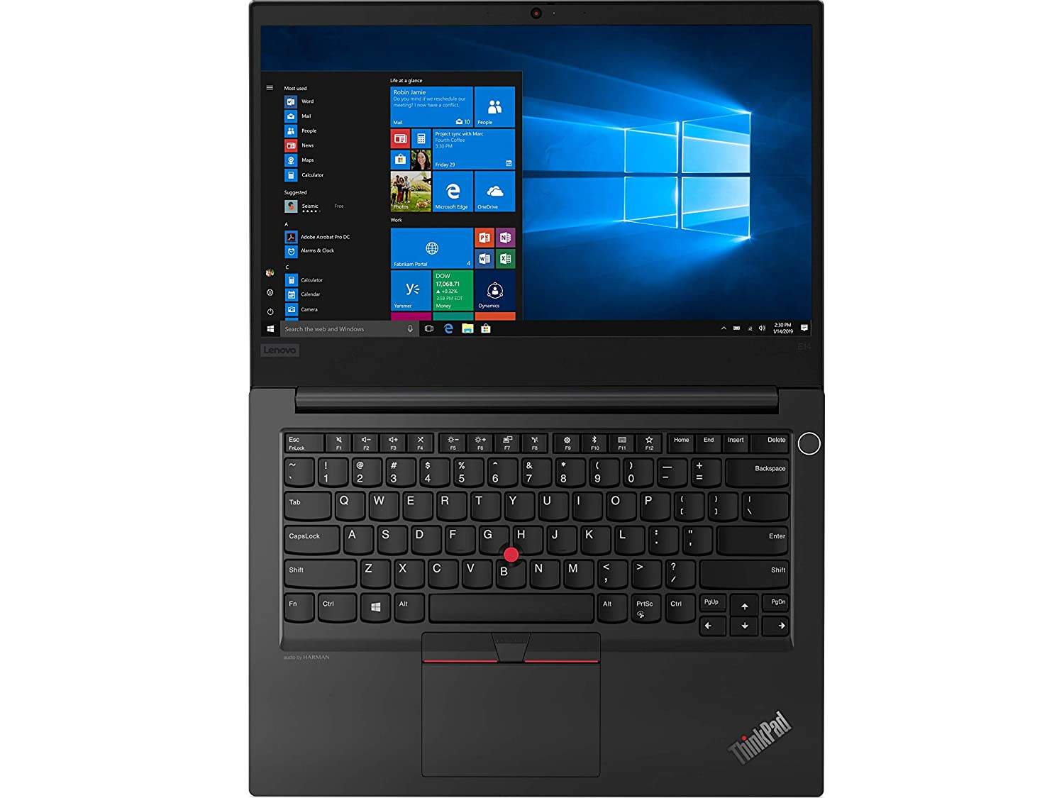 Lenovo ThinkPad E14 Intel Core i5 10th Gen 14- Full HD Thin and 