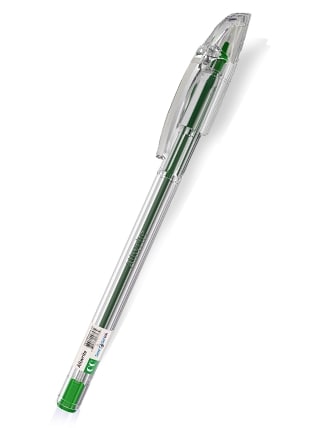 Lexi Gel Pen Lexi Clear Cut Mm Ball Point Pen Green In Palwal At ₹ 10