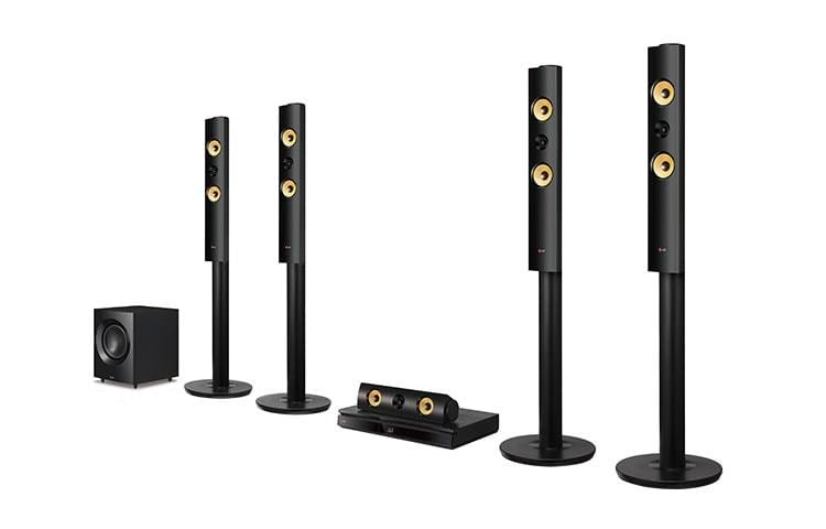 Sleek Home Theater System LG Ch Home Theatre System
