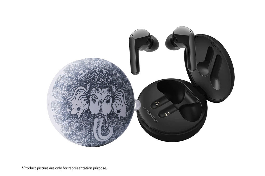 LG Tone Free Wireless Earbuds (HBS-FN4, Black) in Delhi at
