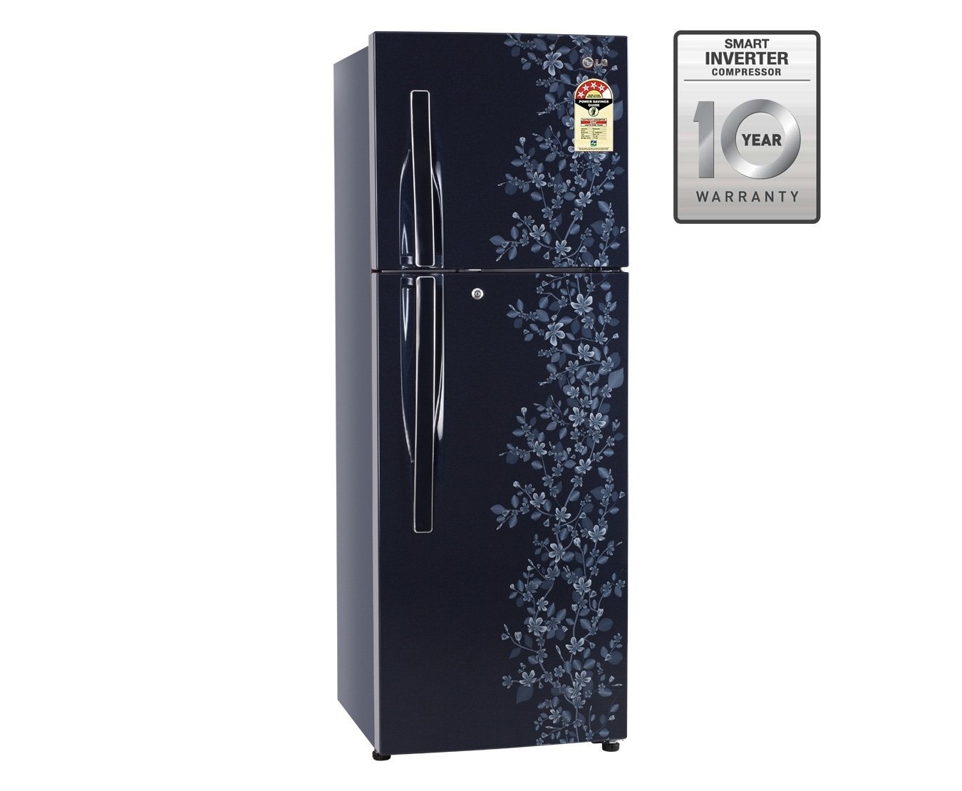 LG GLM322RMPL Frost Free Double Door Refrigerator (310 Litre, 3 Star